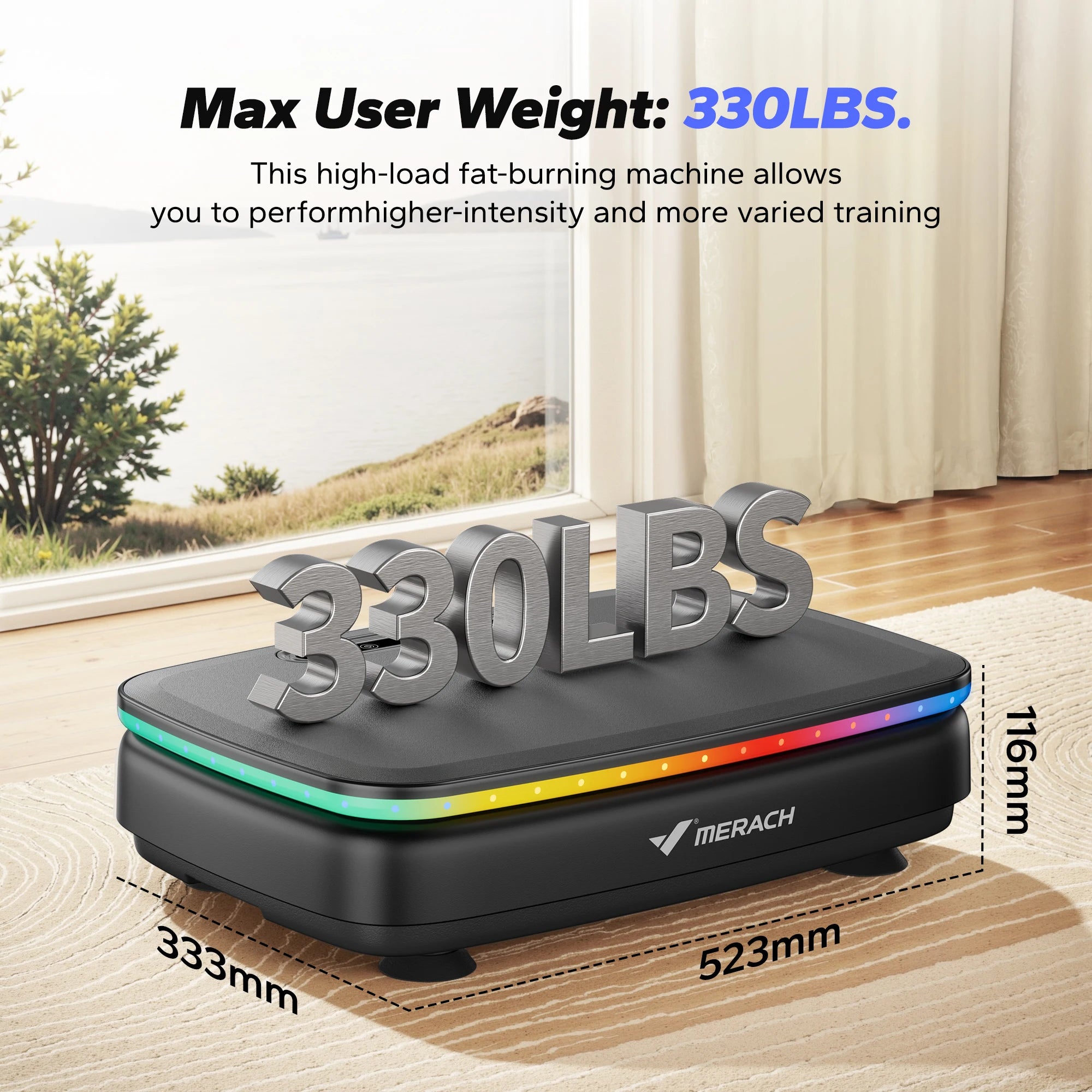 MERACH Vibration Plate