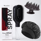 The Self-Misting Hair Brush Set
